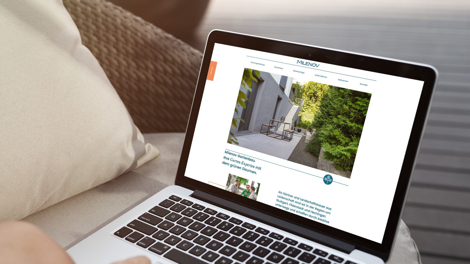 Milenov Stuttgart Degerloch Kundenreferenz Werbeagentur Naila Grafikdesign Webdesign Fotoshooting