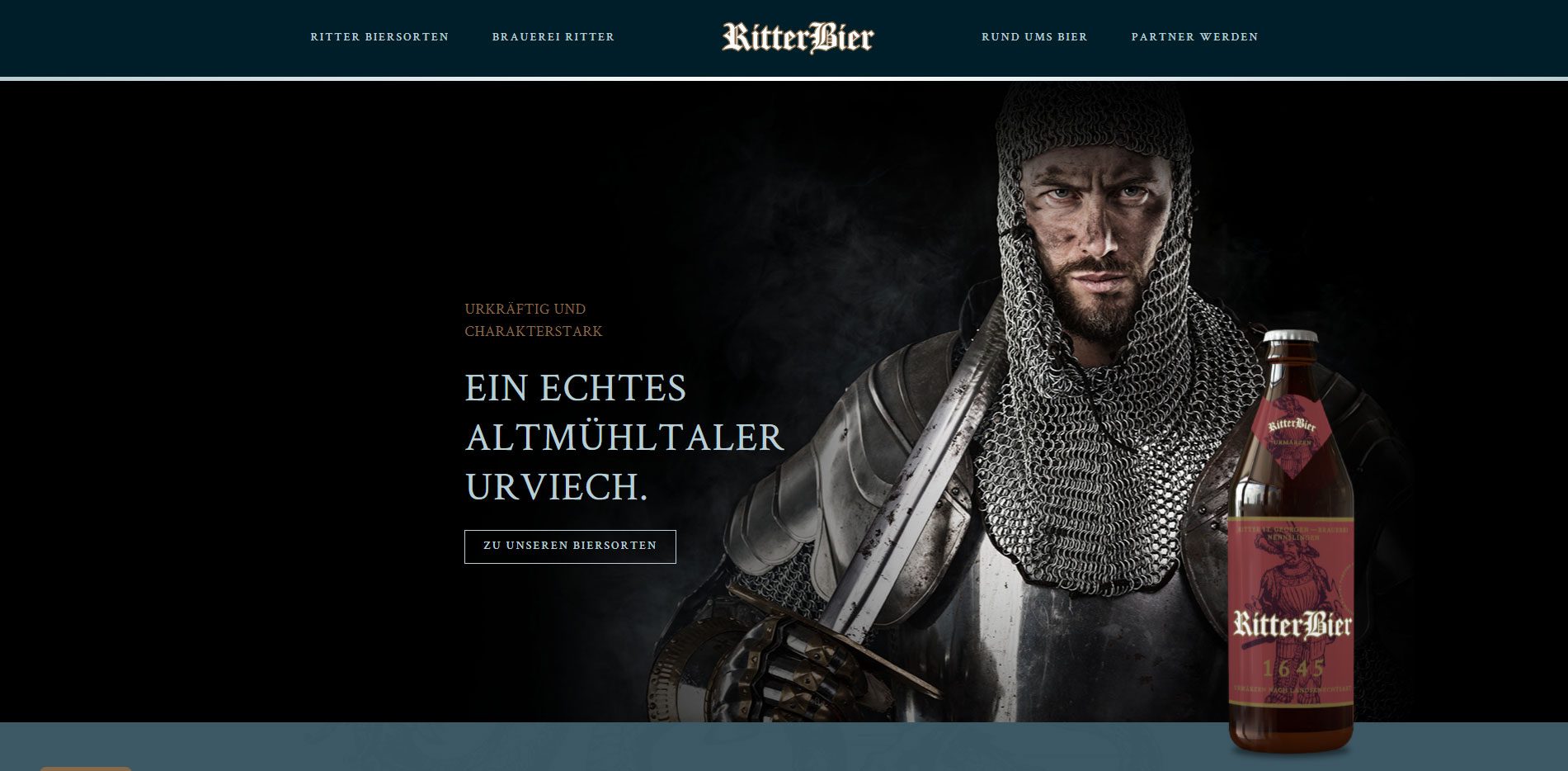 Ritter Bier Nennslingen MOYA Marketing Werbeagentur Naila Kundenreferenz Fotoshooting Webdesign Grafikdesign