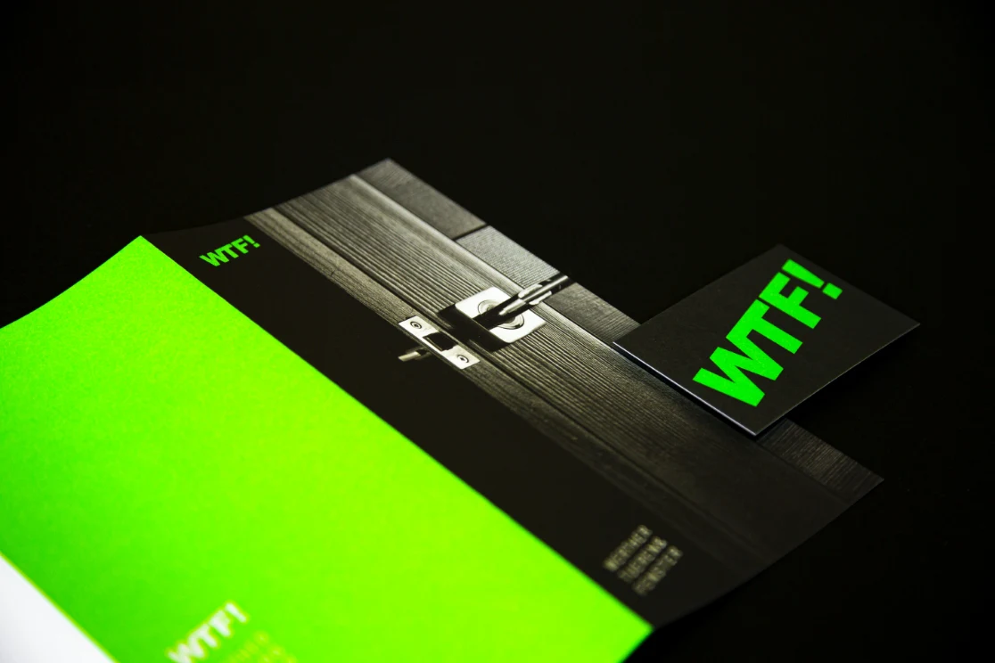 Werther Türen und Fenster Kundenreferenz Flyer Visitenkarte